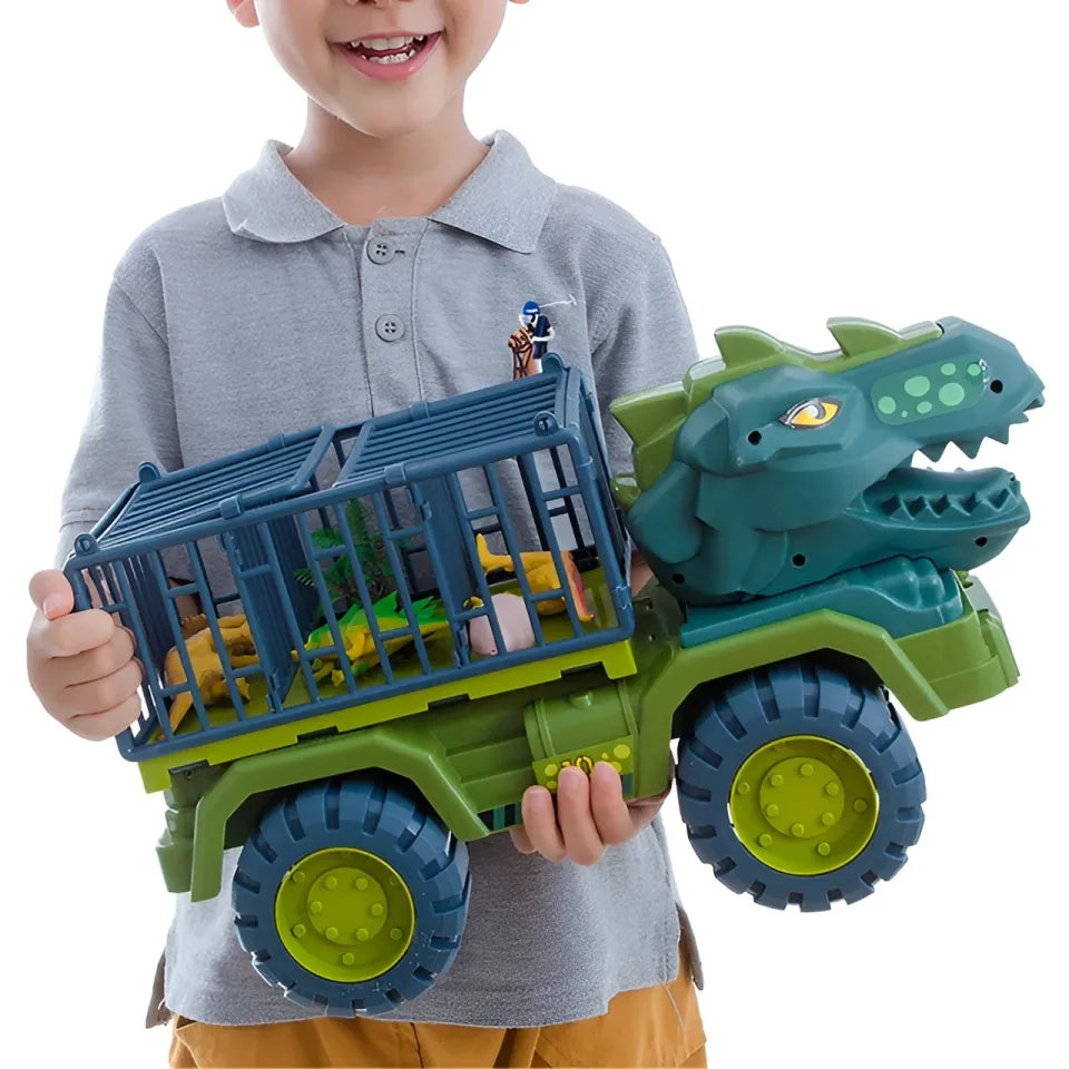 Big Dinosaur Car Truck Telur Dinosaur Set Jurassic Toys