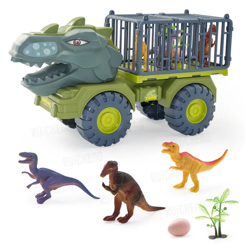 Big Dinosaur Car Truck Telur Dinosaur Set Jurassic Toys
