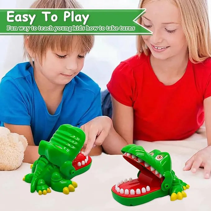 Crocodile Teeth Toys Alligator Biting Finger