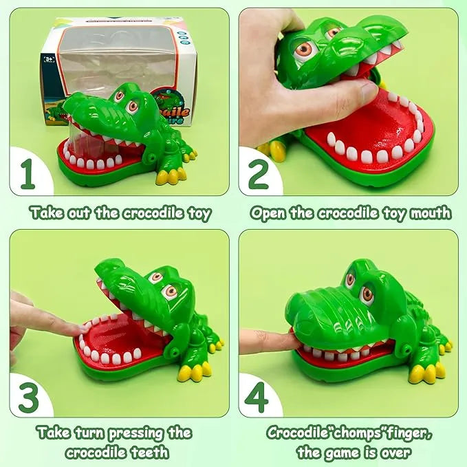Crocodile Teeth Toys Alligator Biting Finger