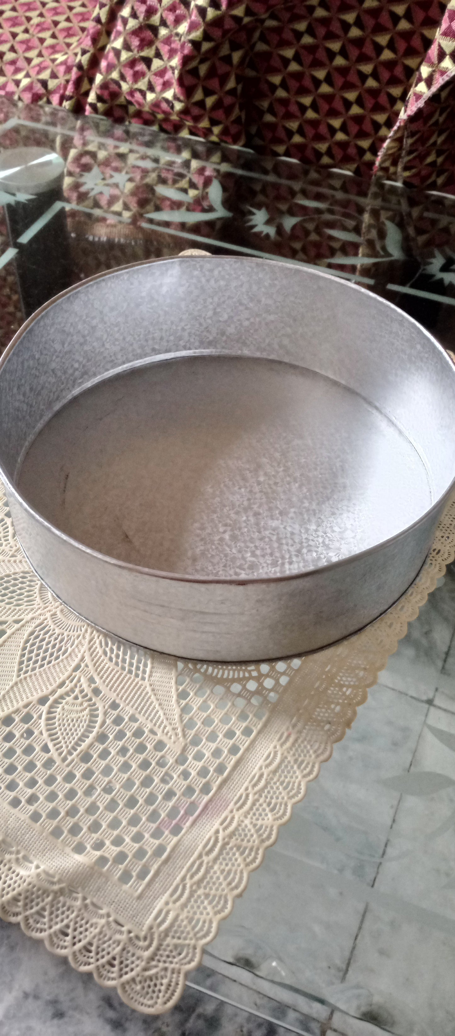 Round Shape Cake Baking Tool Metal