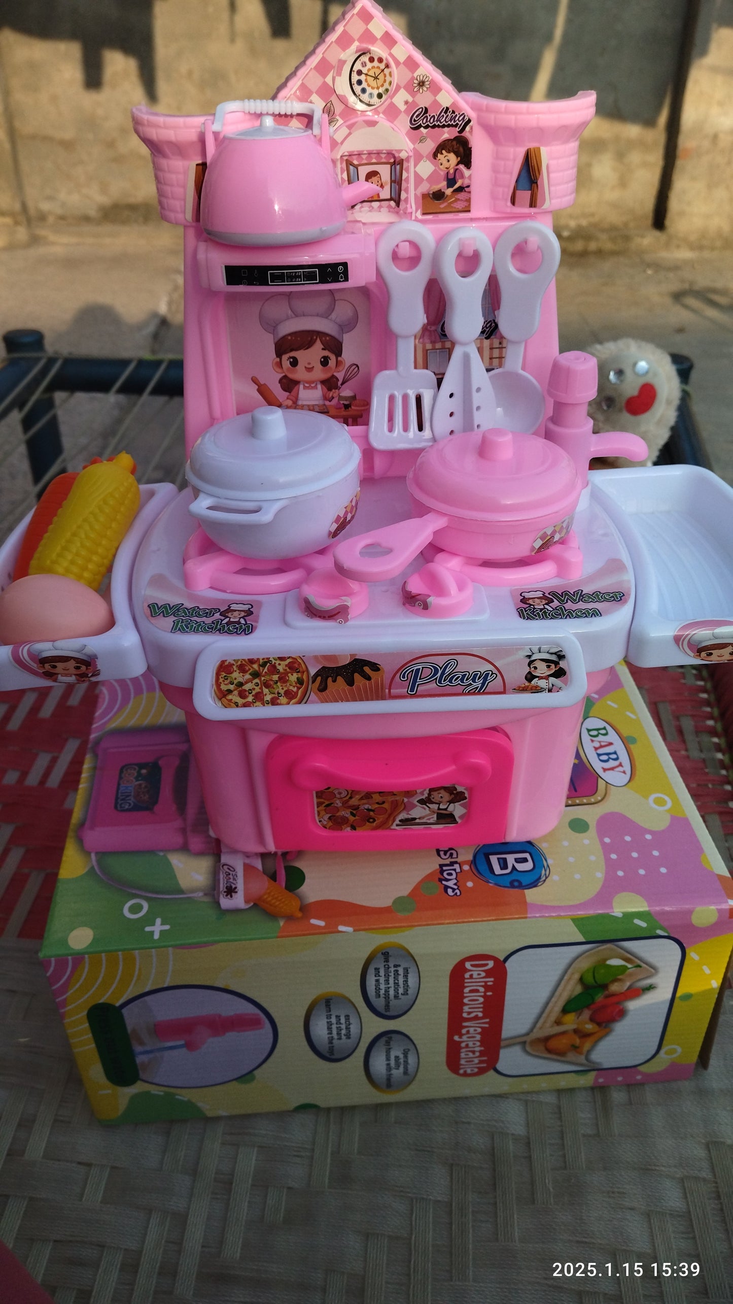 Kitchen Cooking Fun Set With Kitchen Appliances And Utensils