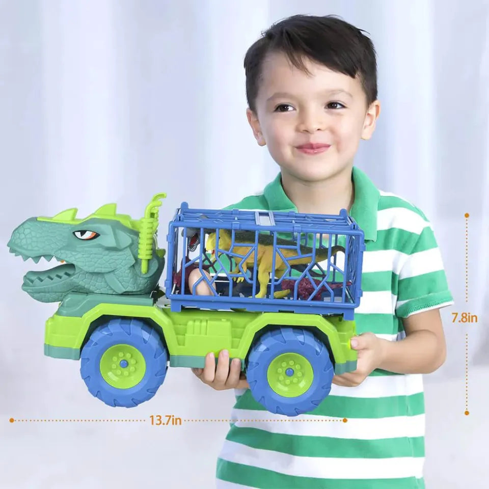 Big Dinosaur Car Truck Telur Dinosaur Set Jurassic Toys