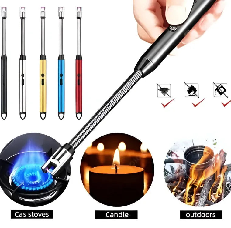 Rechargeable Electric USB Lighter Stove Lighter Long Neck
