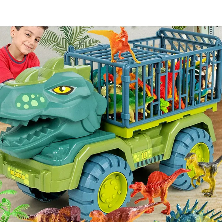 Big Dinosaur Car Truck Telur Dinosaur Set Jurassic Toys