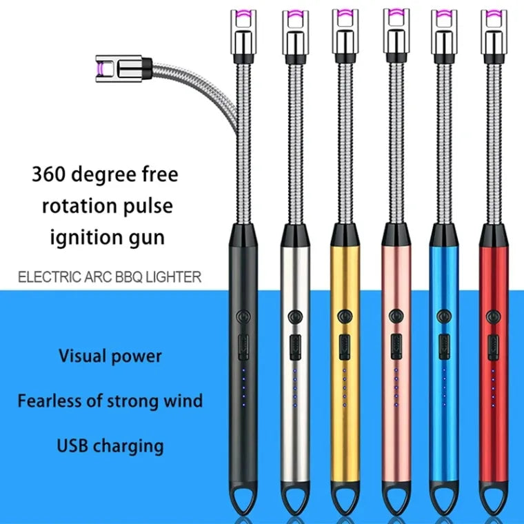 Rechargeable Electric USB Lighter Stove Lighter Long Neck