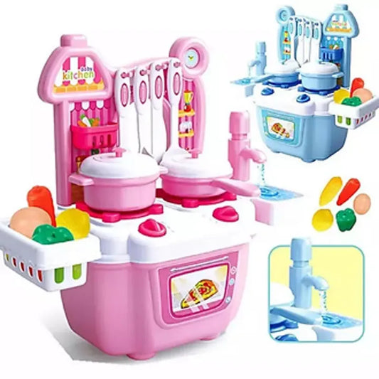 Kitchen Cooking Fun Set With Kitchen Appliances And Utensils