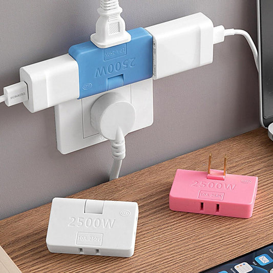 1 Piece Of Rotatable Socket Converter One In Three