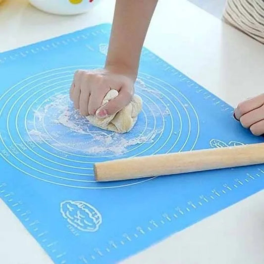Silicon Rolling Dough Mat Non Slip Non Stick Reuseable Baking Mat