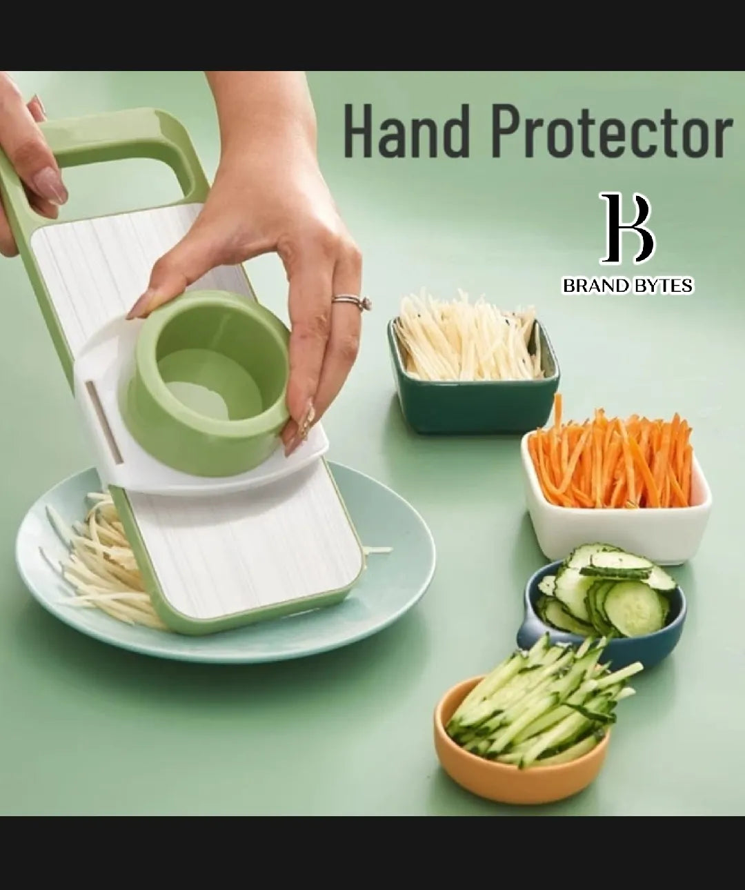 Stainless steel 5 in 1 vegetable cutter